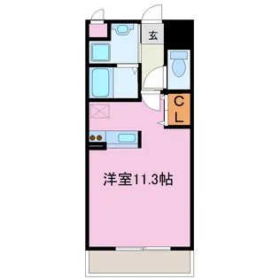 京町壱番館【2階】の間取り