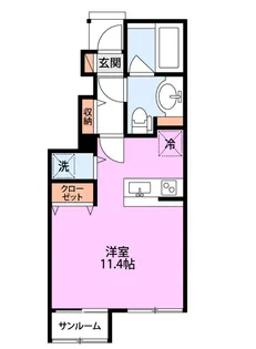 Common女池東【1階】の間取り