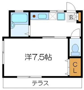 プルチーノ【1階】の間取り