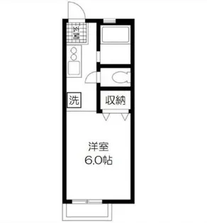ハイツ山一A棟【2階】の間取り