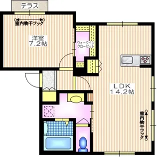 田園調布桜坂レジデンス【1階】の間取り