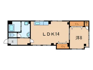 KT甲子園口【3階】の間取り