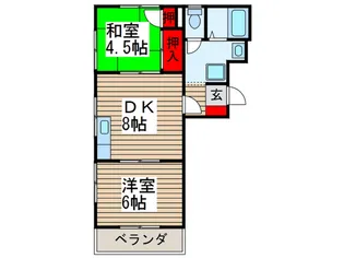 榮マンション【3階】の間取り