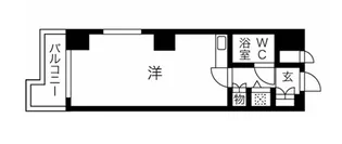 ノバ浅草【9階】の間取り