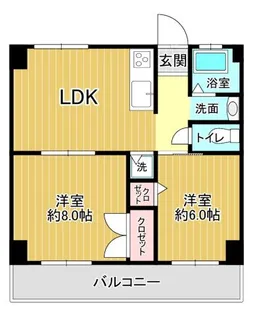 第一好木ビル【4階】の間取り