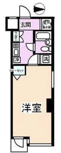 セントラル東銀座【11階】の間取り