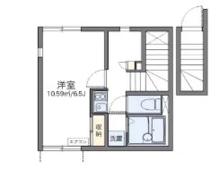レオネクストココグランデ十条【2階】の間取り