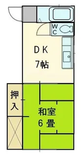 佐藤アパート【2階】の間取り