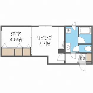 サンテ前田【3階】の間取り