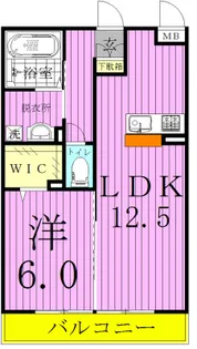 サンシャインII【1階】の間取り