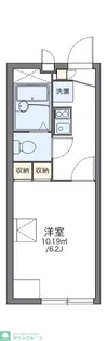 レオパレスシェルター【1階】の間取り
