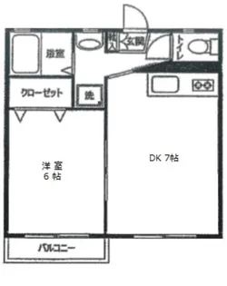 ブランシェ【1階】の間取り