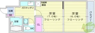ソフィア六丁の目【5階】の間取り