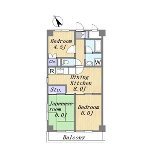 遠藤ビル【4階】の間取り