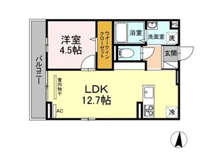 ピュア・リリアスIII【3階】の間取り