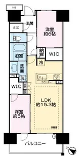 メイツつくば【4階】の間取り