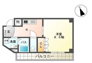 ティアラ・ビバ【2階】の間取り