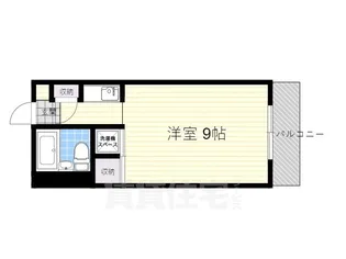 peddy marry箕面【3階】の間取り