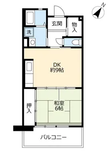 URパークタウン西武庫【3階】の間取り