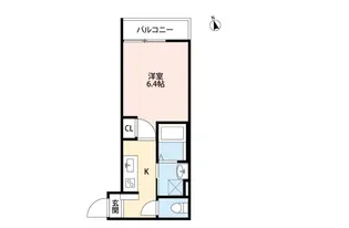 Prima平和台【2階】の間取り