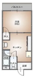 パンデュール弁財天【3階】の間取り