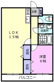 クレシア大高台【1階】の間取り