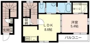 ベルビエント世田谷の間取り