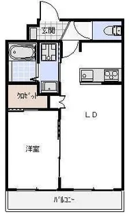 ストークヒルズ 浜北【1階】の間取り