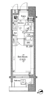 シンシア新中野【9階】の間取り