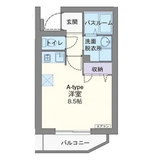 シャンノール【3階】の間取り