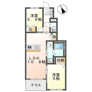 アルビア~ULBEA~【1階】の間取り