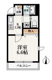 エクセラン マンション【1階】の間取り