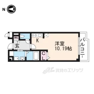 アベニュー【2階】の間取り