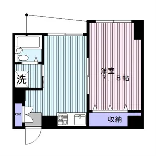 スプレンドーレ早稲田【3階】の間取り