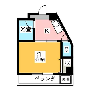 メゾンボヌール【2階】の間取り