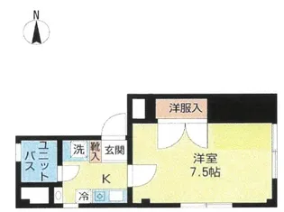 サンハイツ柏木【3階】の間取り