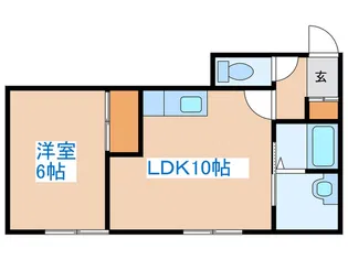 シャトーテラシマ【3階】の間取り