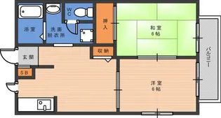 HOUSEアルバ【1階】の間取り