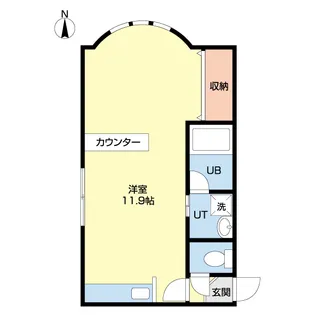 MSP722壱番館【2階】の間取り