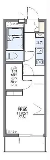 レオパレス五島【3階】の間取り