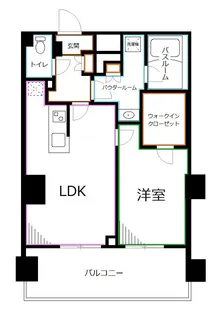 コンフォリア西荻窪【10階】の間取り