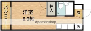 アニバーサリー浅田【3階】の間取り