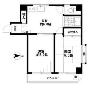 バルビゾン両国【3階】の間取り