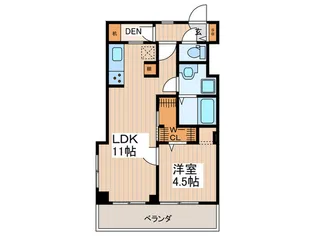 西荻ニュースカイマンション【5階】の間取り
