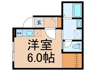 Green terrace駒場MUSIC【5階】の間取り