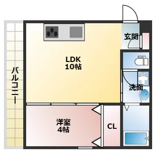 GMヒルズ藤田町【1階】の間取り