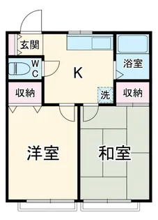 第二オリオンハウス【1階】の間取り