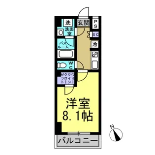 コントレイルりんくう常滑【5階】の間取り