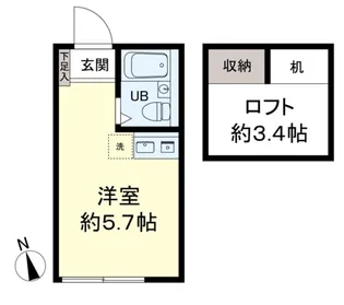 my plan東高円寺【1階】の間取り
