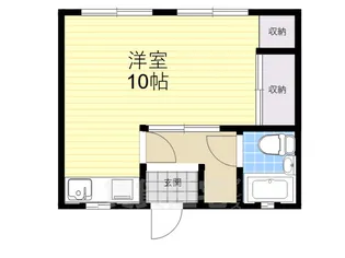 ハイツゆめが丘【2階】の間取り